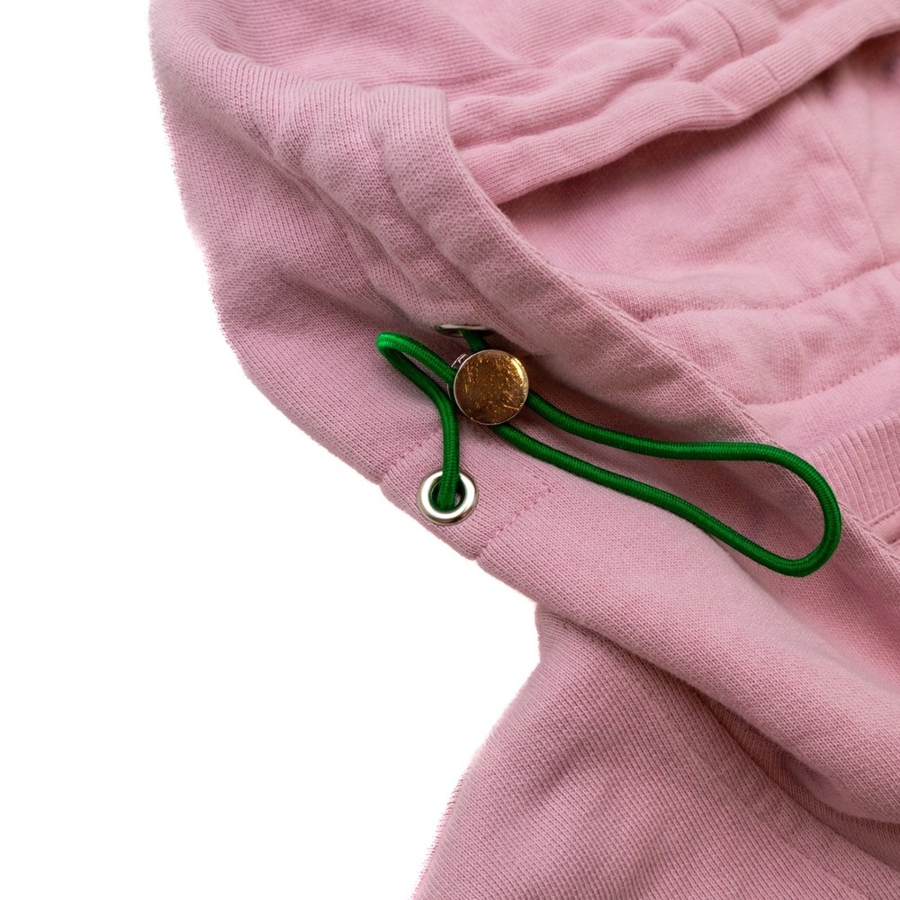 Mira Mikati Pink Cropped Hoodie with‎ Multicolor Embroidery – Size US 4 / EU 36 - Picture 5 of 7